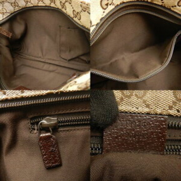 Gucci Sherry Line Shoulder Bag GG Canvas Brown - Picture 9 of 10